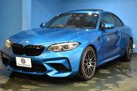 BMW Mシリーズ M2 ｺﾝﾍﾟﾃｨｼｮﾝ MDCT 7速DCT LCI後期  ｻﾝﾙｰﾌ ﾊｰﾏﾝｶｰﾄﾞﾝ 専用410馬力ｴﾝｼﾞﾝ LEDﾍｯﾄﾞﾗｲﾄ&ﾃｰﾙ ﾋｰﾀｰ付黒革 ﾀｯﾁﾊﾟﾈﾙHDDﾅﾋﾞBｶﾒﾗ 19AW 衝突軽減ﾌﾞﾚｰｷ 車線逸脱＆歩行者警告  Mｼｰﾄﾍﾞﾙﾄ 2年保証