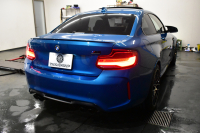 BMW Mシリーズ M2 ｺﾝﾍﾟﾃｨｼｮﾝ MDCT 7速DCT LCI後期  ｻﾝﾙｰﾌ ﾊｰﾏﾝｶｰﾄﾞﾝ 専用410馬力ｴﾝｼﾞﾝ LEDﾍｯﾄﾞﾗｲﾄ&ﾃｰﾙ ﾋｰﾀｰ付黒革 ﾀｯﾁﾊﾟﾈﾙHDDﾅﾋﾞBｶﾒﾗ 19AW 衝突軽減ﾌﾞﾚｰｷ 車線逸脱＆歩行者警告  Mｼｰﾄﾍﾞﾙﾄ 2年保証