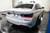 BMW 3シリーズ 320i Mｽﾎﾟｰﾂ ﾃﾞﾋﾞｭｰ&ｺﾝﾌｫｰﾄP ﾋｰﾀｰ付黒革 19AW ﾗｲﾌﾞｺｯｸﾋﾟｯﾄﾀｯﾁﾊﾟﾈﾙﾅﾋﾞ ｱｯﾌﾟﾙｶｰﾌﾟﾚｲ 追従ACC LEDﾍｯﾄﾞﾗｲﾄ 電動ﾄﾗﾝｸ 側面衝突&車線変更&逸脱警告 液晶ﾒｰﾀｰ Pｱｼｽﾄ ｳｯﾄﾞｲﾝﾃﾘｱ HiFiｽﾋﾟｰｶｰ 2年保証