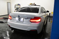 BMW 2シリーズ M240i LCI後期 直6ﾀｰﾎﾞ 340馬力 1ｵｰﾅｰ ｾﾚｸﾄP ｻﾝﾙｰﾌ 追従ACC LEDﾍｯﾄﾞﾗｲﾄ ﾋｰﾀｰ付赤革 ﾀｯﾁﾊﾟﾈﾙiﾄﾞﾗｲﾌﾞHDDﾅﾋﾞ Bｶﾒﾗ 前後PDC 可変Mｻｽ 大型ﾌﾞﾚｰｷｼｽﾃﾑ 車線逸脱&歩行者警告 衝突軽減ﾌﾞﾚｰｷ 18AW ﾊﾟﾄﾞﾙｼﾌﾄ 2年保証