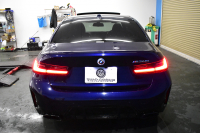 BMW 3シリーズ M340i Xﾄﾞﾗｲﾌﾞ LCI後期 新車保証R9月1月迄 1ｵｰﾅｰ individualﾀﾝｻﾞﾅｲﾄﾌﾞﾙｰ外装  ｻﾝﾙｰﾌ ﾋｰﾀｰ付黒ﾒﾘﾉ革 ｽﾃｱﾘﾝｸﾞﾋｰﾀｰ  ｶｰﾌﾞﾄﾞﾃﾞｨｽﾌﾟﾚｲ ACC HUD 可変Mｻｽ 19AW Mｽﾎﾟｰﾂﾌﾞﾚｰｷ&ﾃﾞﾌ ﾀｯﾁﾊﾟﾈﾙﾅﾋﾞ全周囲ｶﾒﾗ ﾊｰﾏﾝｶｰﾄﾞﾝ 2年保証