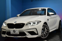 BMW Mシリーズ M2 ｺﾝﾍﾟﾃｨｼｮﾝ MDCT 7速DCT LCI後期  ﾊｰﾏﾝｶｰﾄﾞﾝ 専用410馬力ｴﾝｼﾞﾝ LEDﾍｯﾄﾞﾗｲﾄ&ﾃｰﾙ ﾋｰﾀｰ付黒革 ﾀｯﾁﾊﾟﾈﾙHDDﾅﾋﾞBｶﾒﾗ 19AW 衝突軽減ﾌﾞﾚｰｷ 車線逸脱＆歩行者警告  Mｼｰﾄﾍﾞﾙﾄ 2年保証