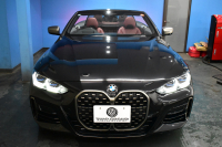 BMW 4シリーズ M440i xDriveｶﾌﾞﾘｵﾚ 4WD 1ｵｰﾅｰ ｺﾝﾌｫｰﾄP ﾋｰﾀｰ付赤革 ｴｱｶﾗｰ ﾚｰｻﾞｰLEDﾍｯﾄﾞﾗｲﾄ ACC HUD Mｽﾎﾟｰﾂﾃﾞﾌ&ﾌﾞﾚｰｷ 可変Mｻｽ ﾗｲﾌﾞｺｯｸﾋﾟｯﾄﾀｯﾁﾊﾟﾈﾙﾅﾋﾞ全周囲ｶﾒﾗ Apple Car Play ﾌﾙｾｸﾞ harman/kardon 19AW ﾋﾟｱﾉﾌﾞﾗｯｸｲﾝﾃﾘｱ 2年保証