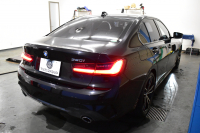 BMW 3シリーズ 320i Mｽﾎﾟｰﾂ ﾃﾞﾋﾞｭｰ&ｺﾝﾌｫｰﾄP ﾋｰﾀｰ付黒革 追従ACC  HUD  LCW 19AW 衝突軽減B 車線逸脱&歩行者警告 ﾗｲﾌﾞｺｯｸﾋﾟｯﾄ ｱｯﾌﾟﾙｶｰﾌﾟﾚｲ Bｶﾒﾗ 電動ﾄﾗﾝｸ ﾜｲﾔﾚｽ充電 社外ﾌﾙｾｸﾞ  ｳｯﾄﾞｲﾝﾃﾘｱ 2年保証