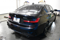 BMW 3シリーズ 320i Mｽﾎﾟｰﾂ ﾃﾞﾋﾞｭｰ&ｺﾝﾌｫｰﾄP ﾋｰﾀｰ付黒革 追従ACC  HUD  LCW 19AW 衝突軽減B 車線逸脱&歩行者警告 ﾗｲﾌﾞｺｯｸﾋﾟｯﾄ ｱｯﾌﾟﾙｶｰﾌﾟﾚｲ Bｶﾒﾗ 電動ﾄﾗﾝｸ ﾜｲﾔﾚｽ充電 社外ﾌﾙｾｸﾞ  ｳｯﾄﾞｲﾝﾃﾘｱ 2年保証