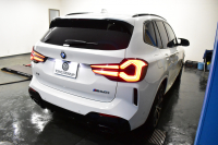 BMW X3 M40i ｾﾚｸﾄﾊﾟｯｹｰｼﾞ LCI後期 1ｵｰﾅｰ 変更後ﾃﾞｻﾞｲﾝLEDﾍｯﾄﾞﾗｲﾄ&ﾃｰﾙ ﾊﾟﾉﾗﾏｻﾝﾙｰﾌ ﾗｲﾌﾞｺｸﾋﾟｯﾄ 可変Mｻｽ 全席ﾋｰﾀｰ付ﾓｶﾚｻﾞｰ ﾊｰﾏﾝｶｰﾄﾞﾝ 20AW 追従ACC HUD ﾀｯﾁﾊﾟﾈﾙﾅﾋﾞ ﾌﾙｾｸﾞ 全周囲ｶﾒﾗ3Dﾋﾞｭｰ 電動Rｹﾞｰﾄ 2年保証