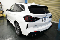 BMW X3 M40i ｾﾚｸﾄﾊﾟｯｹｰｼﾞ LCI後期 1ｵｰﾅｰ 変更後ﾃﾞｻﾞｲﾝLEDﾍｯﾄﾞﾗｲﾄ&ﾃｰﾙ ﾊﾟﾉﾗﾏｻﾝﾙｰﾌ ﾗｲﾌﾞｺｸﾋﾟｯﾄ 可変Mｻｽ 全席ﾋｰﾀｰ付ﾓｶﾚｻﾞｰ ﾊｰﾏﾝｶｰﾄﾞﾝ 20AW 追従ACC HUD ﾀｯﾁﾊﾟﾈﾙﾅﾋﾞ ﾌﾙｾｸﾞ 全周囲ｶﾒﾗ3Dﾋﾞｭｰ 電動Rｹﾞｰﾄ 2年保証