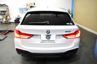 BMW 5シリーズ 523iﾂｰﾘﾝｸﾞ Mｽﾎﾟｰﾂ ｲﾉﾍﾞｰｼｮﾝ&ﾊｲﾗｲﾝP 全席ﾋｰﾀｰ付黒革 ｼﾞｪｽﾁｬｰC付ﾀｯﾁﾊﾟﾈﾙHDDﾅﾋﾞ 全周囲ｶﾒﾗ ﾜｲﾔﾚｽ充電 液晶ﾒｰﾀｰ 追従ACC HUD ｱﾀﾞﾌﾟﾃｨﾌﾞLEDﾍｯﾄﾞﾗｲﾄ 車線変更&逸脱&歩行者警告 19AW  2年保証