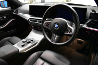 BMW 3シリーズ M340i xDrive LCI後期 ｶｰﾌﾞﾄﾞﾃﾞｨｽﾌﾟﾚｲ ﾋｰﾀｰ付黒革 LEDﾍｯﾄﾞﾗｲﾄ MﾃｸﾉﾛｼﾞｰP 可変Mｻｽ Mｽﾎﾟｰﾂﾌﾞﾚｰｷ&ﾃﾞﾌ 19AW  BMWﾗｲﾌﾞｺｯｸﾋﾟｯﾄ全周囲ｶﾒﾗ ｱｯﾌﾟﾙｶｰﾌﾟﾚｲ ACC HUD 車線変更&逸脱&歩行者警告 2年保証