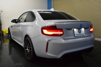 BMW Mシリーズ M2 ｺﾝﾍﾟﾃｨｼｮﾝ MDCT 7速DCT LCI後期  ﾊｰﾏﾝｶｰﾄﾞﾝ 社外ﾌﾙｾｸﾞTV 専用410馬力ｴﾝｼﾞﾝ LEDﾍｯﾄﾞﾗｲﾄ&ﾃｰﾙ ﾋｰﾀｰ付黒革 ﾀｯﾁﾊﾟﾈﾙHDDﾅﾋﾞBｶﾒﾗ 19AW 衝突軽減ﾌﾞﾚｰｷ 車線逸脱＆歩行者警告  Mｼｰﾄﾍﾞﾙﾄ ｶｰﾎﾞﾝｲﾝﾃﾘｱ 2年保証