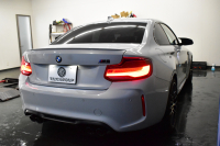 BMW Mシリーズ M2 ｺﾝﾍﾟﾃｨｼｮﾝ MDCT 7速DCT LCI後期  ﾊｰﾏﾝｶｰﾄﾞﾝ 社外ﾌﾙｾｸﾞTV 専用410馬力ｴﾝｼﾞﾝ LEDﾍｯﾄﾞﾗｲﾄ&ﾃｰﾙ ﾋｰﾀｰ付黒革 ﾀｯﾁﾊﾟﾈﾙHDDﾅﾋﾞBｶﾒﾗ 19AW 衝突軽減ﾌﾞﾚｰｷ 車線逸脱＆歩行者警告  Mｼｰﾄﾍﾞﾙﾄ ｶｰﾎﾞﾝｲﾝﾃﾘｱ 2年保証