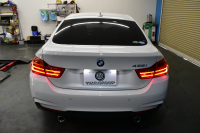 BMW 4シリーズ 435i ｸﾞﾗﾝｸｰﾍﾟ Mｽﾎﾟｰﾂ ｱﾄﾞﾊﾞﾝｽﾄﾞｱｸﾃｨﾌﾞｾｰﾌﾃｨｰP 追従ACC HUD ｱﾀﾞﾌﾟﾃｨﾌﾞLEDﾍｯﾄﾞﾗｲﾄ ﾋｰﾀｰ付黒革 19AW ｳｯﾄﾞｲﾝﾃﾘｱ ﾀｯﾁﾊﾟｯﾄﾞ式iﾄﾞﾗｲﾌﾞﾅﾋﾞ 車線逸脱&歩行者警告 衝突軽減B ﾌﾙｾｸﾞ 電動Rｹﾞｰﾄ  Bｶﾒﾗ 2年保証