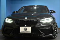 BMW Mシリーズ M2 ｺﾝﾍﾟﾃｨｼｮﾝ MDCT 7速DCT LCI後期  ﾊｰﾏﾝｶｰﾄﾞﾝ 専用410馬力ｴﾝｼﾞﾝ LEDﾍｯﾄﾞﾗｲﾄ&ﾃｰﾙ ﾋｰﾀｰ付黒革 ｶｰﾎﾞﾝﾘﾔﾃﾞｨﾌｭｰｻﾞｰ ﾀｯﾁﾊﾟﾈﾙHDDﾅﾋﾞBｶﾒﾗ 19AW 衝突軽減ﾌﾞﾚｰｷ 車線逸脱＆歩行者警告  Mｼｰﾄﾍﾞﾙﾄ 2年保証