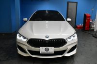 BMW 8シリーズ 840i ｸﾞﾗﾝｸｰﾍﾟ Mｽﾎﾟｰﾂ ﾊﾟﾉﾗﾏｶﾞﾗｽｻﾝR MﾃｸﾆｯｸｽﾎﾟｰﾂP 20AW Mｽﾎﾟｰﾂﾌﾞﾚｰｷ&ﾃﾞﾌ &ｼｰﾄﾍﾞﾙﾄ  ﾚｰｻﾞｰLED ACC HUD  全席ﾋｰﾀｰ付黒革 前席ﾍﾞﾝﾁﾚｰｼｮﾝ ﾊｰﾏﾝｶｰﾄﾞﾝ ﾋﾟｱﾉﾌﾞﾗｯｸｲﾝﾃﾘｱ ﾗｲﾌﾞｺｯｸﾋﾟｯﾄ ｼﾞｪｽﾁｬｰC対応 2年保証