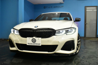 BMW 3シリーズ M340i Xﾄﾞﾗｲﾌﾞ 1ｵｰﾅｰ ﾋｰﾀｰ付黒革Mｽﾎﾟｰﾂｼｰﾄ MﾊﾟﾌｫｰﾏﾝｽFｽﾎﾟｲﾗｰ&ｻｲﾄﾞｽｶｰﾄ&ﾃﾞｨﾌｭｰｻﾞｰ&Rｽﾎﾟｲﾗｰ&ﾐﾗｰ  ACC HUD ﾚｰｻﾞｰLED 可変Mｻｽ 19AW Mｽﾎﾟｰﾂﾌﾞﾚｰｷ&ﾃﾞﾌ Pｱｼｽﾄ＋ ｼﾞｪｽﾁｬｰC 全周囲ｶﾒﾗ ﾊｰﾏﾝｶｰﾄﾞﾝ 電動ﾄﾗﾝｸ 2年保証