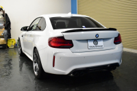 BMW Mシリーズ M2 ｺﾝﾍﾟﾃｨｼｮﾝ LCI後期 6速M/T 専用410馬力ｴﾝｼﾞﾝ LEDﾍｯﾄﾞﾗｲﾄ&ﾃｰﾙ ﾋｰﾀｰ付黒革 ﾀｯﾁﾊﾟﾈﾙHDDﾅﾋﾞBｶﾒﾗ IDING POWER19AW&ﾌﾞﾚｰｷﾛｰﾀｰ 社外ﾘｯﾌﾟ&ﾄﾗﾝｸｽﾎﾟｲﾗｰ Mｽﾎﾟｰﾂﾌﾞﾚｰｷ 衝突軽減ﾌﾞﾚｰｷ 車線逸脱＆歩行者警告 Mｼｰﾄﾍﾞﾙﾄ 2年保証