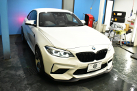 BMW Mシリーズ M2 ｺﾝﾍﾟﾃｨｼｮﾝ LCI後期 6MT 専用410馬力ｴﾝｼﾞﾝ LEDﾍｯﾄﾞﾗｲﾄ&ﾃｰﾙ ﾋｰﾀｰ付黒革 ﾀｯﾁﾊﾟﾈﾙHDDﾅﾋﾞBｶﾒﾗ IDING POWER19AW&ﾌﾞﾚｰｷﾛｰﾀｰ 社外ﾘｯﾌﾟ&ﾄﾗﾝｸｽﾎﾟｲﾗｰ Mｽﾎﾟｰﾂﾌﾞﾚｰｷ 衝突軽減ﾌﾞﾚｰｷ 車線逸脱＆歩行者警告 Mｼｰﾄﾍﾞﾙﾄ 2年保証