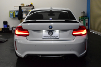 BMW Mシリーズ M2 ｺﾝﾍﾟﾃｨｼｮﾝ LCI後期 6速M/T 専用410馬力ｴﾝｼﾞﾝ LEDﾍｯﾄﾞﾗｲﾄ&ﾃｰﾙ ﾋｰﾀｰ付黒革 ﾀｯﾁﾊﾟﾈﾙHDDﾅﾋﾞBｶﾒﾗ IDING POWER19AW&ﾌﾞﾚｰｷﾛｰﾀｰ 社外ﾘｯﾌﾟ&ﾄﾗﾝｸｽﾎﾟｲﾗｰ Mｽﾎﾟｰﾂﾌﾞﾚｰｷ 衝突軽減ﾌﾞﾚｰｷ 車線逸脱＆歩行者警告 Mｼｰﾄﾍﾞﾙﾄ 2年保証
