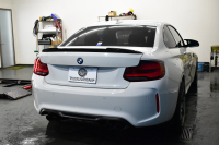 BMW Mシリーズ M2 ｺﾝﾍﾟﾃｨｼｮﾝ LCI後期 6速M/T 専用410馬力ｴﾝｼﾞﾝ LEDﾍｯﾄﾞﾗｲﾄ&ﾃｰﾙ ﾋｰﾀｰ付黒革 ﾀｯﾁﾊﾟﾈﾙHDDﾅﾋﾞBｶﾒﾗ IDING POWER19AW&ﾌﾞﾚｰｷﾛｰﾀｰ 社外ﾘｯﾌﾟ&ﾄﾗﾝｸｽﾎﾟｲﾗｰ Mｽﾎﾟｰﾂﾌﾞﾚｰｷ 衝突軽減ﾌﾞﾚｰｷ 車線逸脱＆歩行者警告 Mｼｰﾄﾍﾞﾙﾄ 2年保証