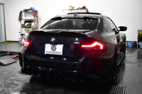 BMW Mシリーズ M2ｸｰﾍﾟ 新車保証R8年10月迄 ｻﾝﾙｰﾌ MAXTONDESAINｴｱﾛ ﾊｲﾗｲﾝP ｶｰﾌﾞﾄﾞﾃﾞｨｽﾌﾟﾚｲ ﾋｰﾀｰ付黒革Mｽﾎﾟｰﾂｼｰﾄ ﾊｰﾏﾝｶｰﾄﾞﾝ 可変Mｻｽ Mｺﾝﾊﾟｳﾝﾄﾞﾌﾞﾚｰｷ ACC HUD BMWﾗｲﾌﾞｺｯｸﾋﾟｯﾄ ﾅﾋﾞBｶﾒﾗ 2年保証