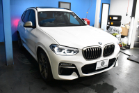 BMW X3 M40d ﾊｲﾗｲﾝP 326馬力 ﾊﾟﾉﾗﾏｻﾝﾙｰﾌ 全席ﾋｰﾀｰ付黒革 21AW 追従ACC HUD Mｽﾎﾟｰﾂﾌﾞﾚｰｷ&ﾃﾞﾌ ﾀｯﾁﾊﾟﾈﾙﾅﾋﾞ ﾌﾙｾｸﾞ 全周囲ｶﾒﾗ3Dﾋﾞｭｰ ｱﾀﾞﾌﾟﾃｨﾌﾞLEDﾍｯﾄﾞﾗｲﾄ 電動Rｹﾞｰﾄ ﾜｲﾔﾚｽ充電 液晶ﾒｰﾀｰ 2年保証