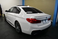 BMW 5シリーズ 530i Mｽﾎﾟｰﾂ 型式変更後モデル「JR20」ｾﾚｸﾄ&ﾊｲﾗｲﾝP ｻﾝﾙｰﾌ  全席ﾋｰﾀｰ付黒革 追従ACC HUD ﾊｰﾏﾝｶｰﾄﾞﾝ 4ｿﾞｰﾝAC 全面液晶ﾒｰﾀｰ LEDﾍｯﾄﾞﾗｲﾄ ﾀｯﾁﾊﾟﾈﾙHDDﾅﾋﾞ 全周囲ｶﾒﾗ3Dﾋﾞｭｰ Pｱｼｽﾄ 全面液晶ﾒｰﾀｰ 19AW Mﾊﾟﾌｫｰﾏﾝｽﾊﾟｰﾂ 電動ﾄﾗﾝｸ 2年保証