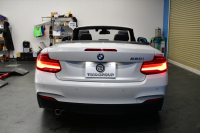BMW 2シリーズ 220i ｶﾌﾞﾘｵﾚ Mｽﾎﾟｰﾂ LCI後期  1ｵｰﾅｰ 追従ACC  ﾍｷｻｺﾞﾅﾙLEDﾍｯﾄﾞﾗｲﾄ ﾋｰﾀｰ付黒革 ｵﾌﾟｼｮﾝ18AW NEWﾃﾞｻﾞｲﾝﾒｰﾀｰﾊﾟﾈﾙ 衝突軽減ﾌﾞﾚｰｷ 車線逸脱&歩行者警告 ﾀｯﾁﾊﾟﾈﾙHDDﾅﾋﾞ 前後PDC Bｶﾒﾗ Pｱｼｽﾄ 2年保証