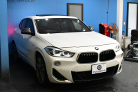 BMW X2 M35i 4WD ｾﾚｸﾄ&ｱﾄﾞﾊﾞﾝｽﾄﾞｱｸﾃｨﾌﾞｾｰﾌﾃｨ-&ｺﾝﾌｫｰﾄP ﾊﾟﾉﾗﾏｻﾝR ﾋｰﾀｰ付電動ﾓｶ茶革 20AW LEDﾍｯﾄﾞﾗｲﾄ 追従ACC HUD ﾀｯﾁﾊﾟﾈﾙﾅﾋﾞBｶﾒﾗ 衝突軽減B 車線逸脱&歩行者警告 電動Rｹﾞｰﾄ 2年保証