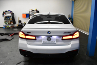 BMW 5シリーズ M550i xdrive Mｽﾎﾟｰﾂ V型8気筒 530馬力 LCI後期 1ｵｰﾅｰ 4WD 全席ﾋｰﾀｰ付茶革 ﾚｰｻﾞｰLED Mﾊｲｸﾞﾛｽ･ｴｸｽﾃﾘｱ 可変Mｻｽ Mｽﾎﾟｰﾂﾌﾞﾚｰｷ&ﾃﾞﾌ ﾗｲﾌﾞｺｸﾋﾟｯﾄ ACC HUD ﾊｰﾏﾝｶｰﾄﾞﾝ 4ｿﾞｰﾝAC 電動ﾄﾗﾝｸ 全周囲ｶﾒﾗ ﾌﾙｾｸﾞ 20AW 2年保証