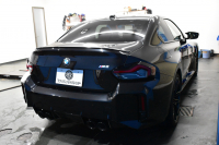 BMW Mシリーズ M2ｸｰﾍﾟ ﾊｲﾗｲﾝP ｶｰﾌﾞﾄﾞﾃﾞｨｽﾌﾟﾚｲ ﾋｰﾀｰ付茶革ｶｰﾎﾞﾝﾙｰﾌMｽﾎﾟｰﾂｼｰﾄ ﾊｰﾏﾝｶｰﾄﾞﾝ 可変Mｻｽ Mｺﾝﾊﾟｳﾝﾄﾞﾌﾞﾚｰｷ HUD BMWﾗｲﾌﾞｺｯｸﾋﾟｯﾄ ﾅﾋﾞBｶﾒﾗ 2年保証