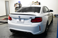 BMW Mシリーズ M2 ｺﾝﾍﾟﾃｨｼｮﾝ MDCT 7速DCT LCI後期  ﾊｰﾏﾝｶｰﾄﾞﾝ 専用410馬力ｴﾝｼﾞﾝ LEDﾍｯﾄﾞﾗｲﾄ&ﾃｰﾙ ﾋｰﾀｰ付黒革 AKRAPOVICﾏﾌﾗｰ ｶｰﾎﾞﾝﾌﾛﾝﾄｽﾎﾟｲﾗｰ ｶｰﾎﾞﾝﾘﾔﾃﾞｨﾌｭｰｻﾞｰ ﾀｯﾁﾊﾟﾈﾙHDDﾅﾋﾞBｶﾒﾗ 19AW 衝突軽減ﾌﾞﾚｰｷ 車線逸脱＆歩行者警告 2年保証