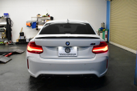 BMW Mシリーズ M2 ｺﾝﾍﾟﾃｨｼｮﾝ MDCT 7速DCT LCI後期  ﾊｰﾏﾝｶｰﾄﾞﾝ 専用410馬力ｴﾝｼﾞﾝ LEDﾍｯﾄﾞﾗｲﾄ&ﾃｰﾙ ﾋｰﾀｰ付黒革 AKRAPOVICﾏﾌﾗｰ ｶｰﾎﾞﾝﾌﾛﾝﾄｽﾎﾟｲﾗｰ ｶｰﾎﾞﾝﾘﾔﾃﾞｨﾌｭｰｻﾞｰ ﾀｯﾁﾊﾟﾈﾙHDDﾅﾋﾞBｶﾒﾗ 19AW 衝突軽減ﾌﾞﾚｰｷ 車線逸脱＆歩行者警告 2年保証