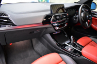 BMW X3 M40d 4WD ｾﾚｸﾄ&ﾊｲﾗｲﾝP 326馬力 ﾊﾟﾉﾗﾏｻﾝR Individualｴｸｽﾃﾝﾄﾞﾚｻﾞｰﾒﾘﾉ全席ﾋｰﾀｰ付赤黒革 ﾊｰﾏﾝｶｰﾄﾞﾝ 21AW 追従ACC HUD Mｽﾎﾟｰﾂﾌﾞﾚｰｷ&ﾃﾞﾌ ﾀｯﾁﾊﾟﾈﾙﾅﾋﾞ ﾌﾙｾｸﾞ 全周囲ｶﾒﾗ3Dﾋﾞｭｰ ｱﾀﾞﾌﾟﾃｨﾌﾞLEDﾍｯﾄﾞﾗｲﾄ 2年保証