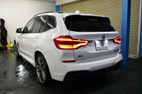 BMW X3 M40d 4WD ｾﾚｸﾄ&ﾊｲﾗｲﾝP 326馬力 ﾊﾟﾉﾗﾏｻﾝR Individualｴｸｽﾃﾝﾄﾞﾚｻﾞｰﾒﾘﾉ全席ﾋｰﾀｰ付赤黒革 ﾊｰﾏﾝｶｰﾄﾞﾝ 21AW 追従ACC HUD Mｽﾎﾟｰﾂﾌﾞﾚｰｷ&ﾃﾞﾌ ﾀｯﾁﾊﾟﾈﾙﾅﾋﾞ ﾌﾙｾｸﾞ 全周囲ｶﾒﾗ3Dﾋﾞｭｰ ｱﾀﾞﾌﾟﾃｨﾌﾞLEDﾍｯﾄﾞﾗｲﾄ 2年保証