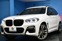 BMW X3 M40d 4WD ｾﾚｸﾄ&ﾊｲﾗｲﾝP 326馬力 ﾊﾟﾉﾗﾏｻﾝR Individualｴｸｽﾃﾝﾄﾞﾚｻﾞｰﾒﾘﾉ全席ﾋｰﾀｰ付赤黒革 ﾊｰﾏﾝｶｰﾄﾞﾝ 21AW 追従ACC HUD Mｽﾎﾟｰﾂﾌﾞﾚｰｷ&ﾃﾞﾌ ﾀｯﾁﾊﾟﾈﾙﾅﾋﾞ ﾌﾙｾｸﾞ 全周囲ｶﾒﾗ3Dﾋﾞｭｰ ｱﾀﾞﾌﾟﾃｨﾌﾞLEDﾍｯﾄﾞﾗｲﾄ 2年保証