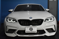 BMW Mシリーズ M2 ｺﾝﾍﾟﾃｨｼｮﾝ MDCT 7速DCT LCI後期 専用410馬力(S55B30A ) ﾋｰﾀｰ付黒革 ｱﾀﾞﾌﾟﾃｨﾌﾞﾍｷｻｺﾞﾅﾙLEDﾍｯﾄﾞﾗｲﾄ LEDﾃｰﾙ ﾀｯﾁﾊﾟﾈﾙHDDﾅﾋﾞBｶﾒﾗ 19AW 車線逸脱&歩行者警告 衝突軽減ﾌﾞﾚｰｷ ｶｰﾎﾞﾝｲﾝﾃﾘｱ iｽﾄｯﾌﾟ ｽﾏｰﾄｷｰ 2年保証