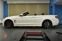 BMW 4シリーズ 435i ｶﾌﾞﾘｵﾚMｽﾎﾟｰﾂ ｱﾄﾞﾊﾞﾝｽﾄﾞｱｸﾃｨﾌﾞｾｰﾌﾃｨｰP Mﾊﾟﾌｫ-ﾏﾝｽ20AW 追従ACC HUD 直6ﾀｰﾎﾞ 電動ﾒﾀﾙﾙｰﾌ ﾋｰﾀｰ付黒革ｴｱｶﾗｰ LEDﾍｯﾄﾞﾗｲﾄ 車線逸脱&歩行者警告 衝突軽減B ﾌﾙｾｸﾞﾅﾋﾞBｶﾒﾗ前後PDC ｽﾏｰﾄｷｰ 2年保証