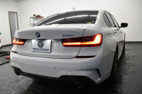 BMW 3シリーズ 320i Mｽﾎﾟｰﾂ G20型  ﾀｯﾁﾊﾟﾈﾙﾅﾋﾞ ｱｯﾌﾟﾙｶｰﾌﾟﾚｲ  追従ACC LEDﾍｯﾄﾞﾗｲﾄ 側面衝突&車線変更&逸脱&歩行車警告 液晶ﾒｰﾀｰ 後退ｱｼｽﾄ Pｱｼｽﾄ ｱｸﾃｨﾌﾞPDC緊急ﾌﾞﾚｰｷ  18AW 2年保証