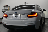 BMW 2シリーズ M235i 直6ﾀｰﾎﾞ 326馬力 ﾋｰﾀｰ付黒革 ﾀｯﾁﾊﾟｯﾄﾞ式iﾄﾞﾗｲﾌﾞHDDﾅﾋﾞ  ﾘﾔPDC Bｶﾒﾗ  ｱﾀﾞﾌﾟﾃｨﾌﾞMｻｽ 大型ﾌﾞﾚｰｷｼｽﾃﾑ 18AW 車線逸脱&歩行者警告 衝突軽減ﾌﾞﾚｰｷ 1ｵｰﾅｰ 2年保証