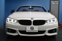 BMW 4シリーズ 435i ｶﾌﾞﾘｵﾚMｽﾎﾟｰﾂ ｱﾄﾞﾊﾞﾝｽﾄﾞｱｸﾃｨﾌﾞｾｰﾌﾃｨｰP 追従ACC HUD 直6ﾀｰﾎﾞ 電動ﾒﾀﾙﾙｰﾌ ﾋｰﾀｰ付赤革 LEDﾍｯﾄﾞﾗｲﾄ 車線逸脱&歩行者警告 衝突軽減B ﾀｯﾁﾊﾟｯﾄﾞiﾄﾞﾗｲﾌﾞHDDﾅﾋﾞ ﾌﾙｾｸﾞﾅﾋﾞBｶﾒﾗ前後PDC ｽﾏｰﾄｷｰ 2年保証