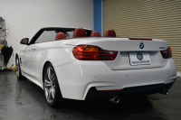 BMW 4シリーズ 435i ｶﾌﾞﾘｵﾚMｽﾎﾟｰﾂ ｱﾄﾞﾊﾞﾝｽﾄﾞｱｸﾃｨﾌﾞｾｰﾌﾃｨｰP 追従ACC HUD 直6ﾀｰﾎﾞ 電動ﾒﾀﾙﾙｰﾌ ﾋｰﾀｰ付赤革 LEDﾍｯﾄﾞﾗｲﾄ 車線逸脱&歩行者警告 衝突軽減B ﾀｯﾁﾊﾟｯﾄﾞiﾄﾞﾗｲﾌﾞHDDﾅﾋﾞ ﾌﾙｾｸﾞﾅﾋﾞBｶﾒﾗ前後PDC ｽﾏｰﾄｷｰ 2年保証