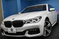 BMW 7シリーズ 740d XDrive Mｽﾎﾟｰﾂ ﾘｱｺﾝﾌｫｰﾄP 後席ﾓﾆﾀｰ ｻﾝﾙｰﾌ BMWﾚｰｻﾞｰLED 前席ﾏｯｻｰｼﾞ全席ﾋｰﾀｰ&ﾍﾞﾝﾁﾚｰｼｮﾝ付黒革 ACC HUD ﾊｰﾏﾝｶｰﾄﾞﾝ  ﾀｯﾁﾊﾟﾈﾙﾅﾋﾞ3Dﾋﾞｭｰ LCW 液晶ﾒｰﾀｰ 20AW 2年保証