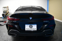 BMW 8シリーズ 840d Xﾄﾞﾗｲﾌﾞ ｸﾞﾗﾝｸｰﾍﾟ Mｽﾎﾟｰﾂ 4WD ﾊﾟﾉﾗﾏｶﾞﾗｽｻﾝﾙｰﾌ ﾚｰｻﾞｰLED ACC HUD  全席ﾋｰﾀｰ付黒/茶革 前席ﾍﾞﾝﾁﾚｰｼｮﾝ ﾊｰﾏﾝｶｰﾄﾞﾝ ｲﾝﾃﾘｾｰﾌ ﾗｲﾌﾞｺｯｸﾋﾟｯﾄ ｼﾞｪｽﾁｬｰｺﾝﾄﾛｰﾙ対応ﾀｯﾁﾊﾟﾈﾙﾅﾋﾞ3Dﾋﾞｭｰ 2年保証