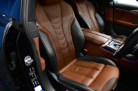 BMW 8シリーズ 840d Xﾄﾞﾗｲﾌﾞ ｸﾞﾗﾝｸｰﾍﾟ Mｽﾎﾟｰﾂ 4WD ﾊﾟﾉﾗﾏｶﾞﾗｽｻﾝﾙｰﾌ ﾚｰｻﾞｰLED ACC HUD  全席ﾋｰﾀｰ付黒/茶革 前席ﾍﾞﾝﾁﾚｰｼｮﾝ ﾊｰﾏﾝｶｰﾄﾞﾝ ｲﾝﾃﾘｾｰﾌ ﾗｲﾌﾞｺｯｸﾋﾟｯﾄ ｼﾞｪｽﾁｬｰｺﾝﾄﾛｰﾙ対応ﾀｯﾁﾊﾟﾈﾙﾅﾋﾞ3Dﾋﾞｭｰ 2年保証