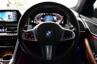 BMW 8シリーズ 840d Xﾄﾞﾗｲﾌﾞ ｸﾞﾗﾝｸｰﾍﾟ Mｽﾎﾟｰﾂ 4WD ﾊﾟﾉﾗﾏｶﾞﾗｽｻﾝﾙｰﾌ ﾚｰｻﾞｰLED ACC HUD  全席ﾋｰﾀｰ付黒/茶革 前席ﾍﾞﾝﾁﾚｰｼｮﾝ ﾊｰﾏﾝｶｰﾄﾞﾝ ｲﾝﾃﾘｾｰﾌ ﾗｲﾌﾞｺｯｸﾋﾟｯﾄ ｼﾞｪｽﾁｬｰｺﾝﾄﾛｰﾙ対応ﾀｯﾁﾊﾟﾈﾙﾅﾋﾞ3Dﾋﾞｭｰ 2年保証