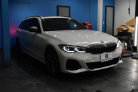 BMW 3シリーズ M340iﾂｰﾘﾝｸﾞ Xﾄﾞﾗｲﾌﾞ 直6ﾀｰﾎﾞ 4WD ﾊﾟﾉﾗﾏｶﾞﾗｽｻﾝR ﾋｰﾀｰ付黒革 19AW 追従ACC HUD ﾚｰｻﾞｰLEDﾗｲﾄ 可変Mｻｽ Mﾌﾞﾚｰｷ ﾊｰﾏﾝｶｰﾄﾞﾝ 側面衝突&車線変更&逸脱&歩行者警告 電動Rｹﾞｰﾄ 後退ｱｼｽﾄ Pｱｼｽﾄ ﾌﾙｾｸﾞﾀｯﾁﾊﾟﾈﾙﾅﾋﾞ ｱｯﾌﾟﾙｶｰﾌﾟﾚｲ 2年保証