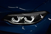 BMW Mシリーズ M2 6速MT LCI後期 ｾﾚｸﾄP SR harman/kardon ﾋｰﾀｰ付黒革 ﾍｷｻｺﾞﾅﾙLEDﾍｯﾄﾞﾗｲﾄ&ﾃｰﾙ ﾀｯﾁﾊﾟﾈﾙHDDﾅﾋﾞBｶﾒﾗ 19AW 車線逸脱&歩行者警告 衝突軽減ﾌﾞﾚｰｷ ｶｰﾎﾞﾝｲﾝﾃﾘｱ 2年保証