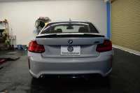 BMW Mシリーズ M2 ｺﾝﾍﾟﾃｨｼｮﾝ 6速MT LCI後期 ﾍｷｻｺﾞﾅﾙLEDﾍｯﾄﾞﾗｲﾄ&ﾃｰﾙ ﾋｰﾀｰ付黒革 harman/kardon ﾀｯﾁﾊﾟﾈﾙHDDﾅﾋﾞBｶﾒﾗ 19AW 車線逸脱&歩行者警告 衝突軽減ﾌﾞﾚｰｷ ｶｰﾎﾞﾝｲﾝﾃﾘｱ Mｼｰﾄﾍﾞﾙﾄ  2年保証