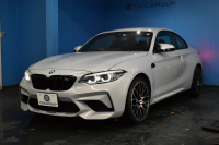 BMW Mシリーズ M2 ｺﾝﾍﾟﾃｨｼｮﾝ 6速MT LCI後期 ﾍｷｻｺﾞﾅﾙLEDﾍｯﾄﾞﾗｲﾄ&ﾃｰﾙ ﾋｰﾀｰ付黒革 harman/kardon ﾀｯﾁﾊﾟﾈﾙHDDﾅﾋﾞBｶﾒﾗ 19AW 車線逸脱&歩行者警告 衝突軽減ﾌﾞﾚｰｷ ｶｰﾎﾞﾝｲﾝﾃﾘｱ Mｼｰﾄﾍﾞﾙﾄ  2年保証