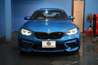 BMW Mシリーズ M2 ｺﾝﾍﾟﾃｨｼｮﾝ MDCT 7速DCT LCI後期 ｾﾚｸﾄ&MﾄﾞﾗｲﾊﾞｰｽﾞP ｻﾝR 最高速270㎞/h  ﾍｷｻｺﾞﾅﾙLEDﾍｯﾄﾞﾗｲﾄ&ﾃｰﾙ ﾋｰﾀｰ付黒革 harman/kardon ﾀｯﾁﾊﾟﾈﾙHDDﾅﾋﾞBｶﾒﾗ 19AW 車線逸脱&歩行者警告 衝突軽減ﾌﾞﾚｰｷ ｶｰﾎﾞﾝｲﾝﾃﾘｱ Mｼｰﾄﾍﾞﾙﾄ  2年保証